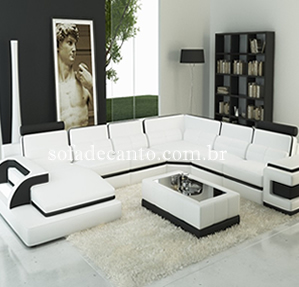 Chaise Sofás de canto - Vantajoso e Hamonioso