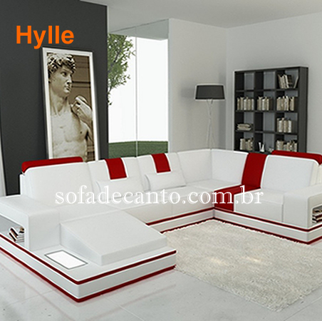 Sofá canto pequeno - Design Explêndido