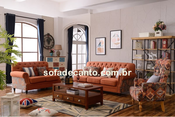 sofás clássico - Beleza e Originalidade
