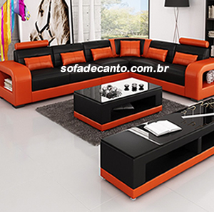Sofás modulares para sala grande