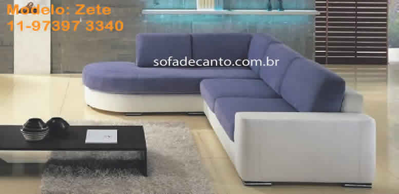 sofá confortável moderno - Riqueza em Detalhes